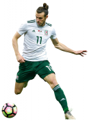 Gareth Bale football render