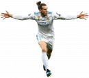 Gareth Bale football render