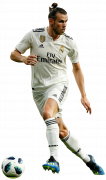 Gareth Bale football render