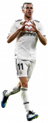 Gareth Bale football render