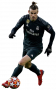 Gareth Bale football render