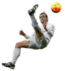 Gareth Bale football render