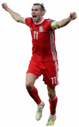 Gareth Bale football render