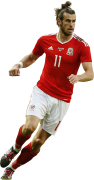 Gareth Bale football render