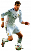 Gareth Bale football render