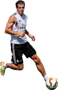 Gareth Bale football render