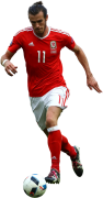 Gareth Bale football render