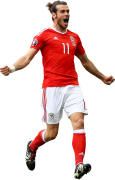 Gareth Bale football render