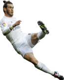 Gareth Bale football render