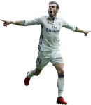 Gareth Bale football render