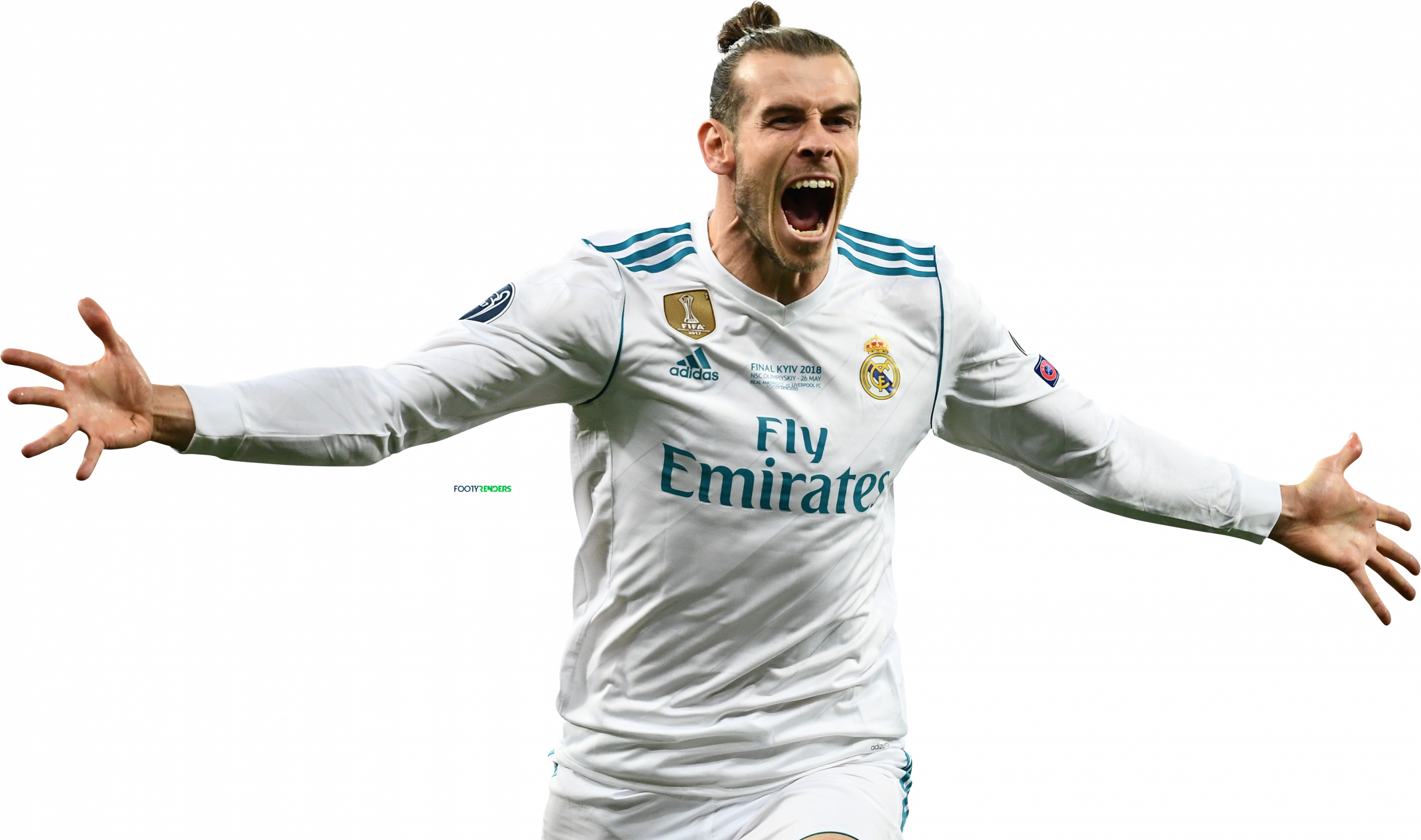 Gareth Bale football render - 46282 - FootyRenders