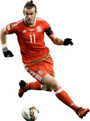 Gareth Bale football render