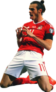 Gareth Bale football render