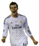 Gareth Bale football render