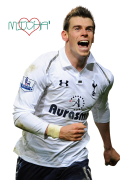 Gareth Bale football render