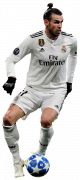 Gareth Bale football render