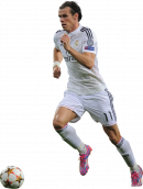 Gareth Bale football render