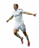 Gareth Bale football render