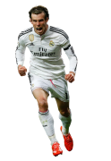 Gareth Bale football render