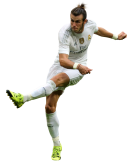 Gareth Bale football render