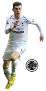 Gareth Bale football render