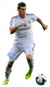 Gareth Bale football render