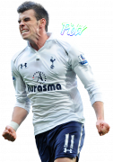 Gareth Bale football render