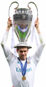 Gareth Bale football render