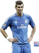 Gareth Bale football render