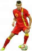 Gareth Bale football render