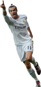 Gareth Bale football render