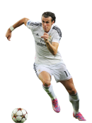 Gareth Bale football render