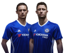 Gary Cahill & Nemanja Matic football render