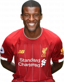 Georginio Wijnaldum football render