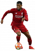 Georginio Wijnaldum football render