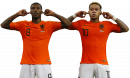 Georginio Wijnaldum & Memphis Depay football render