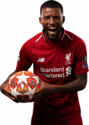 Georginio Wijnaldum football render