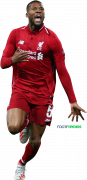 Georginio Wijnaldum football render