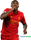 Georginio Wijnaldum football render