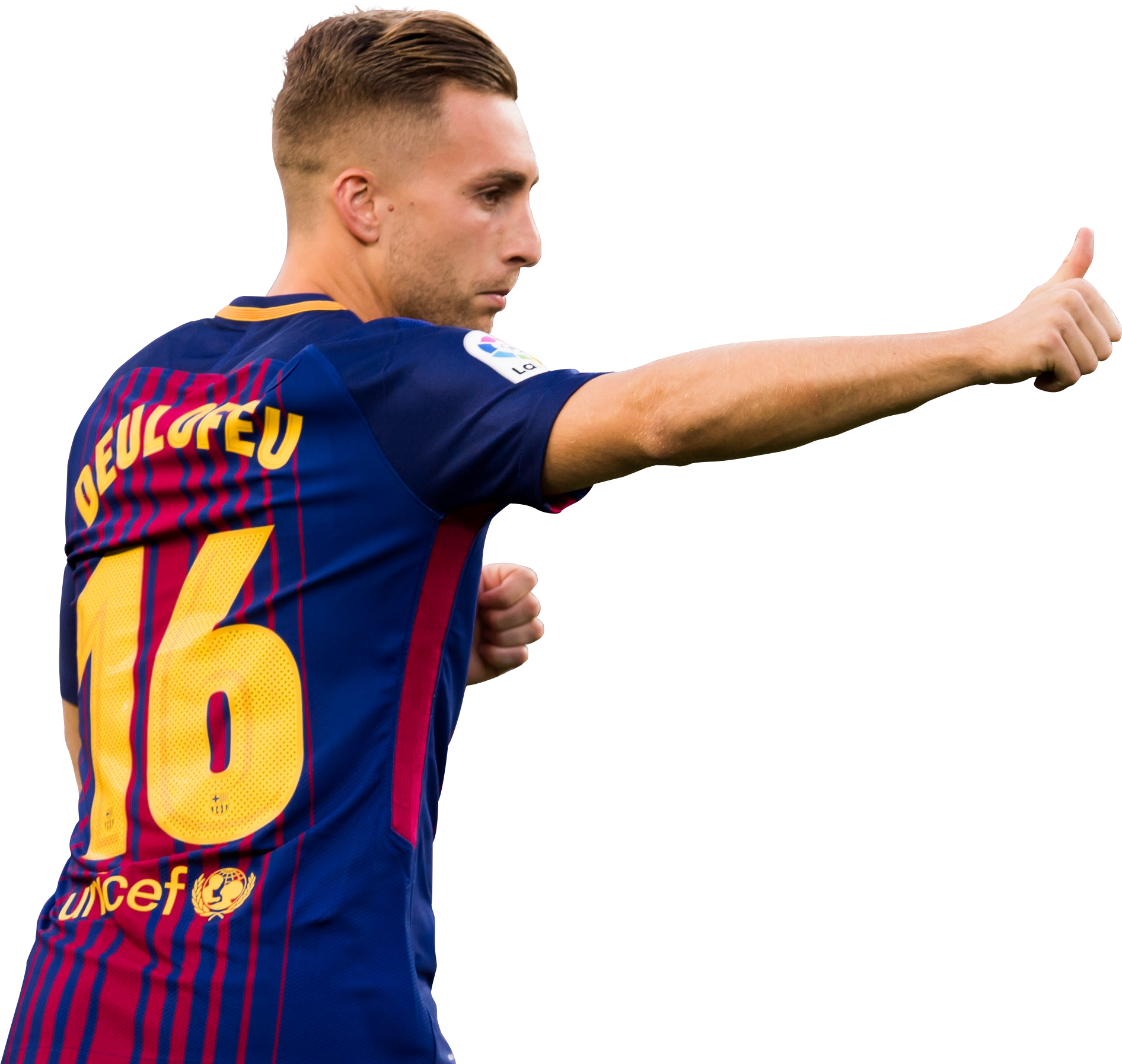 Gerard Deulofeu Barcelona football render - FootyRenders