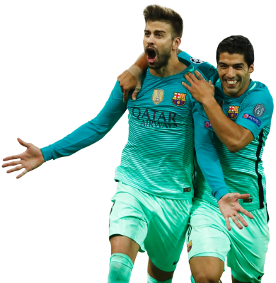 Gerard Piqué & Luis Suarez