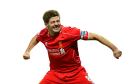 Steven Gerrard football render