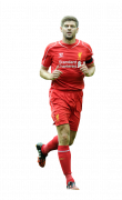 Steven Gerrard football render