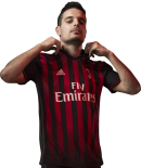 Giacomo Bonaventura football render