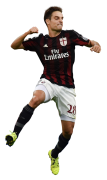 Giacomo Bonaventura football render