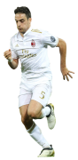 Giacomo Bonaventura football render