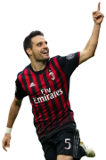 Giacomo Bonaventura football render