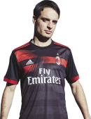 Giacomo Bonaventura football render