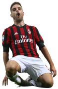 Giacomo Bonaventura football render