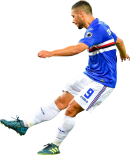 Gianluca Caprari football render